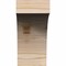 Ekena Millwork Huntington Smooth Rafter Tail, Douglas Fir, 5 1/2"W x 12"H x 12"L RFT06X12X12HUN00SDF - alternate 3